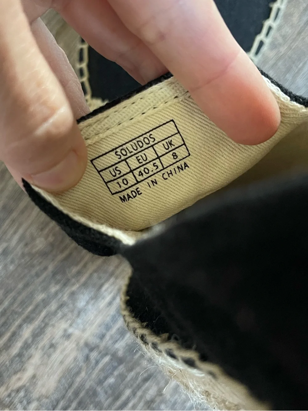 Soludos X Ashkahn conversation espadrilles